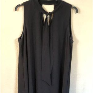 Black bow tie  dress